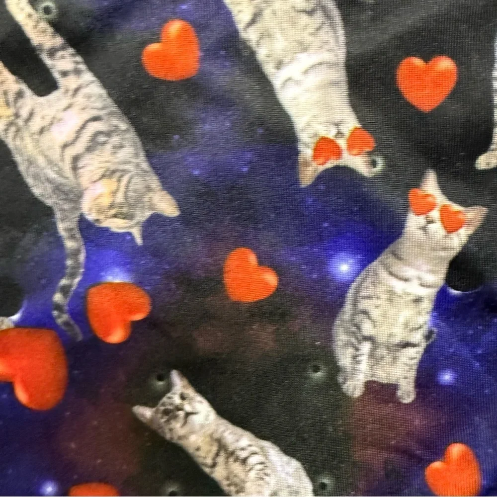 NWOT Max Deco Cats & Hearts Boxer Briefs Men XL Valentines Day Sweetheart *Read